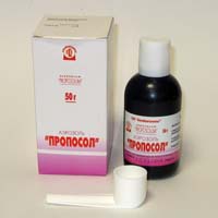 ПРОПОСОЛ - Антисептические средства
Пропосол - натуральный антисептик и биостимулятор противовоспалительного, противомикробного, противовирусного действия; стимулирует процессы регенерации.


