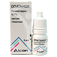 ОПАТАНОЛ - Глазные средства
Фармакологическое действие

Селективный ингибитор Н1-гистаминных рецепторов, оказывает выраженное противоаллергическое действие. Выводится преимущественно почками.
