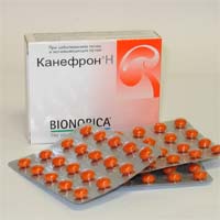 КАНЕФРОН Н - Гомеопатические средства
Канефрон H - комбинированный препарат растительного происхождения. Оказывает комплексное действие: диуретическое, спазмолитическое, противовоспалительное и антибактериальное.

