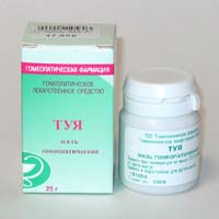 ТУЯ - Гомеопатические средства
Применяется для лечения гиперпластического ринита, гипертрофии аденоидов. 