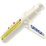 Пикфлоуметр OMRON PFM-20 - Ингаляторы
Пикфлоуметр OMRON PFM-20 – аппарат, предназначенный для объективной оценки качества лечения легочных заболеваний. Он определяет пиковую скорость выдоха и отражает показатель на удобной разноцветной шкале, так что вы сразу сможете понять, на каком именно уровне работают ваши легкие. 