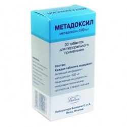 МЕТАДОКСИЛ - От  алкогольной зависимости
Метадоксил оказывает дезинтоксикационное, гепатопротективное, антиалкогольное действие. 