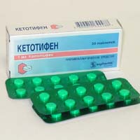 КЕТОТИФЕН - Противоаллергические
Кетотифен - противоаллергическое и противоастматическое средство, стабилизатор мембран тучных клеток с антигистаминной активностью. Применяется при бронхиальной астме, поллинозе, крапивнице, атопическом дерматите, аллергическом рините, аллергическом конъюнктивите.

