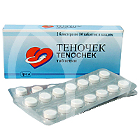 ТЕНОЧЕК - Сердечно-сосудистые средства
Фармакологическое действие
Фармакодинамика

Комбинированный антигипертензивный препарат. Эффект обусловлен действием двух компонентов бета1-адреноблокатора (атенолол) и блокатора «медленных» кальциевых каналов (амлодипин). Фиксированная комбинация Атенолола и Амлодипина считается наиболее эффективной комбинацией при рассмотрении ее с позиций метаболического и гемодинамического взаимодействия ле