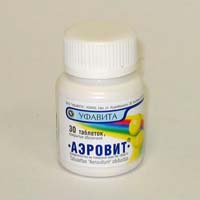 АЭРОВИТ - Витамины
Фармакологическое действие

Поливитаминное. Аэровит нормализует обмен веществ.

